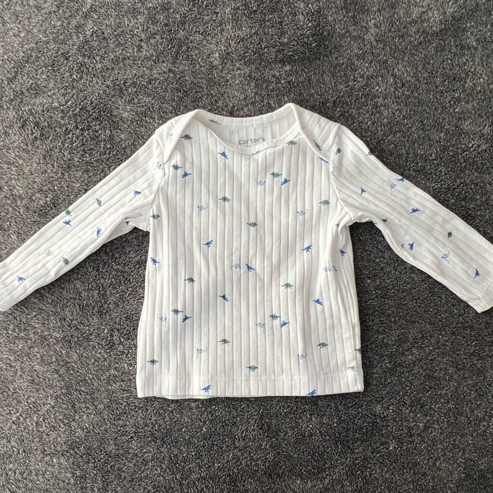 Carter’s Tiny Dinosaur Ribbed Shirt